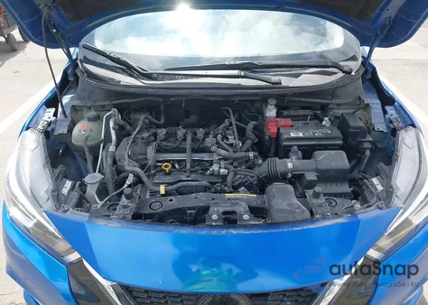 2020 Nissan Versa Sv Xtronic Cvt из США, поврежденный, VIN 3N1CN8EV2LL803744